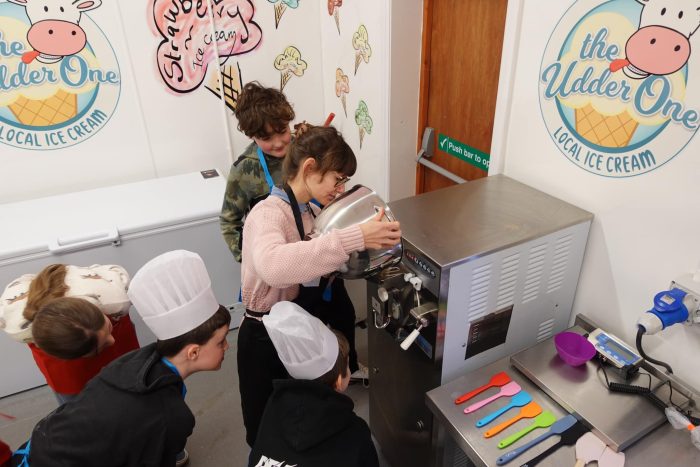 Laceys ice-cream course